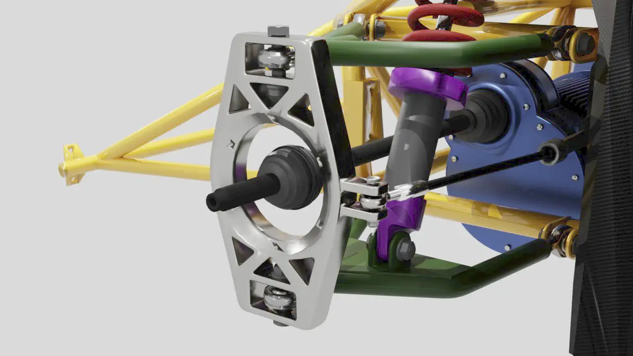 Double wishbone suspension